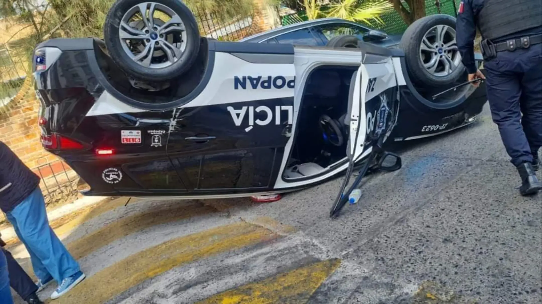 POLICÍA ACCIDENTE